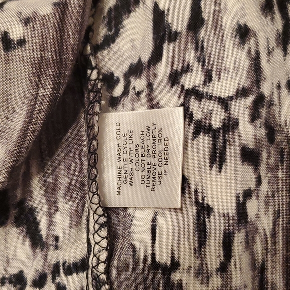 Derek Heart Summer Strappy Dress, Women's, Black, White & Gray - Picture 6 of 7